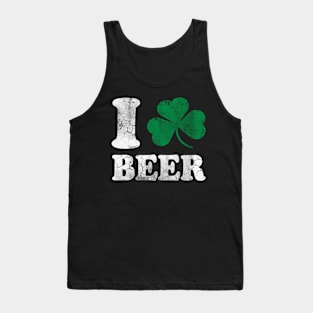 St Patrick's Day Irish Love Beer Tank Top